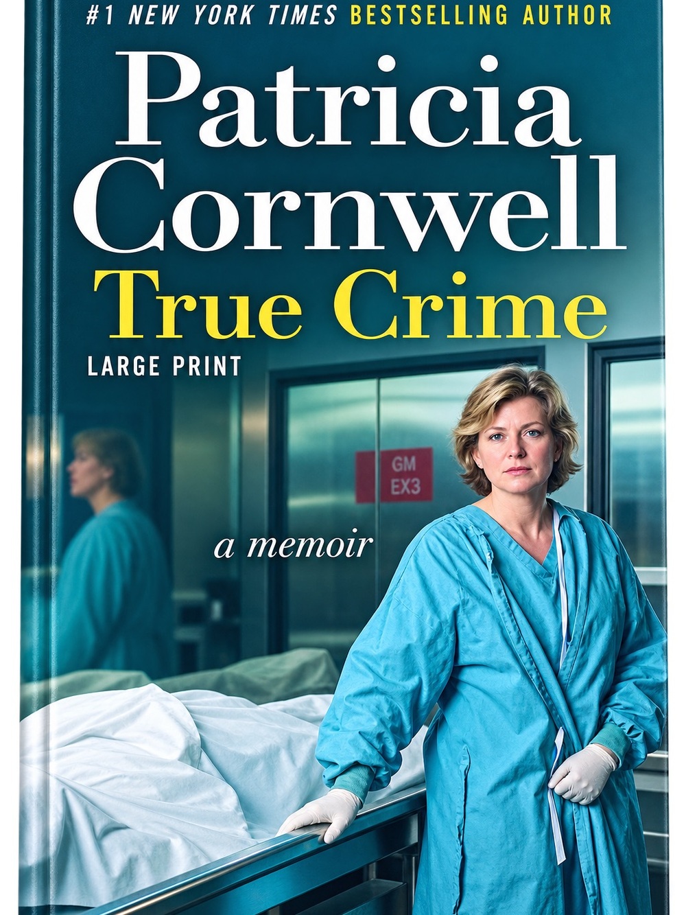 True Crime - Women's Teal Medical-Style Coat